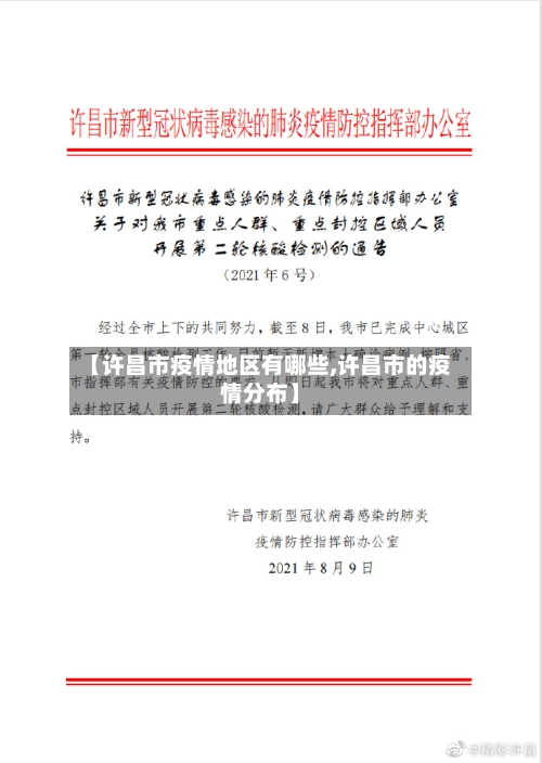 【许昌市疫情地区有哪些,许昌市的疫情分布】-第2张图片