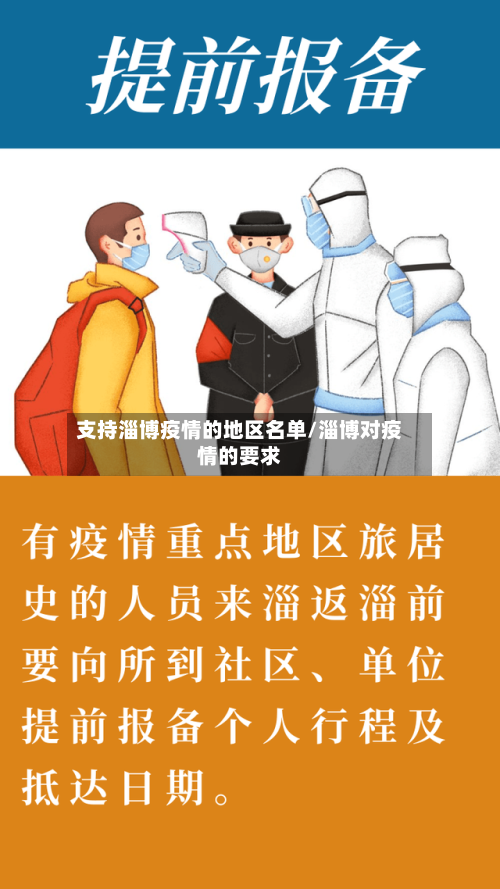 支持淄博疫情的地区名单/淄博对疫情的要求