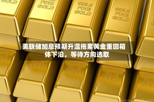 美联储加息预期升温拖累黄金重回箱体下沿	，等待方向选取-第3张图片