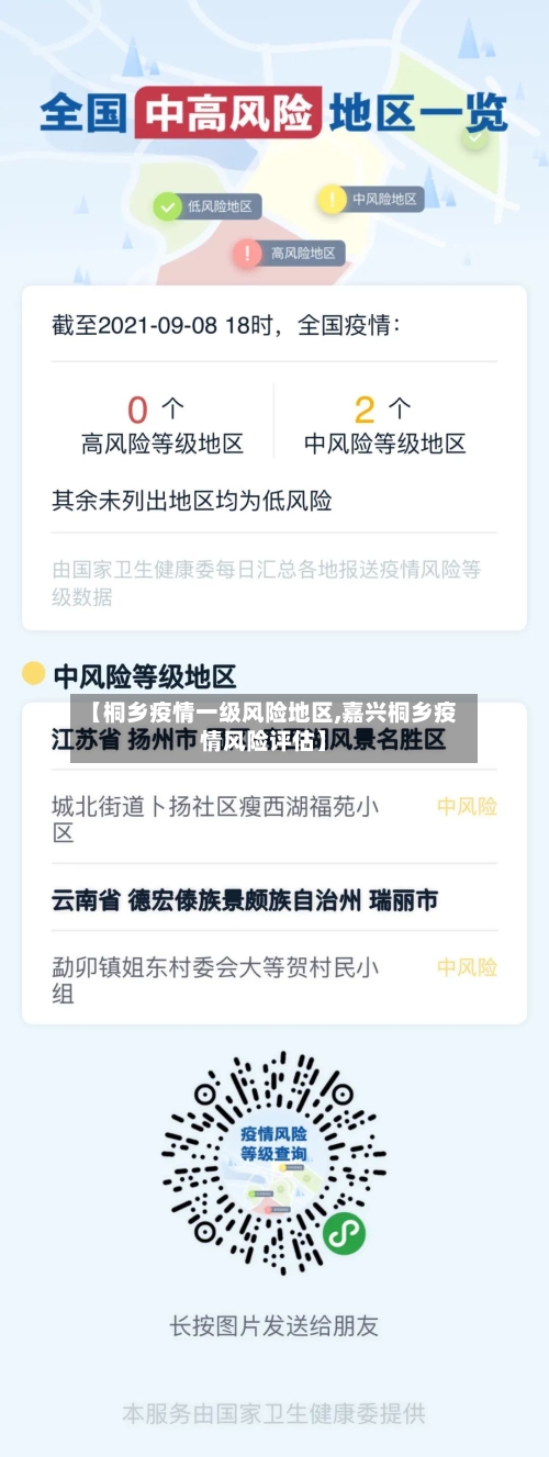 【桐乡疫情一级风险地区,嘉兴桐乡疫情风险评估】-第3张图片